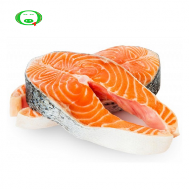 Cá Hồi Đông Lạnh Cắt Khoanh (Frozen Sliced Salmon) - 500g