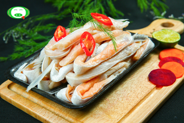 Lườn Cá Hồi - Salmon Belly Strips