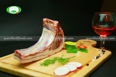 Sườn Cừu Non Úc 500g - Frozen bone In lamb Standard Rack