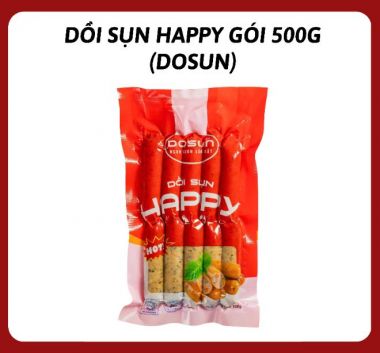 Dồi sụn Happy gói 500gr (Dosun)
