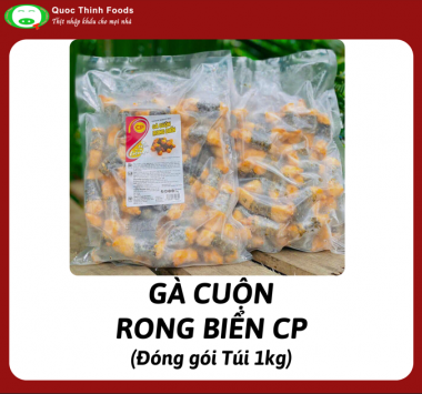 GÀ CUỘN RONG BIỂN CP - TÚI 1KG