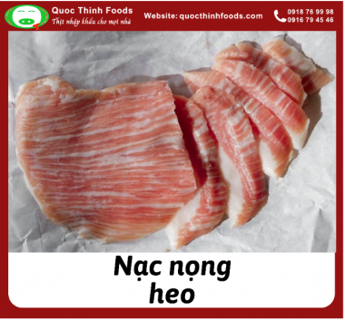 Nạc nọng heo (Nạc nọng giòn) - 1 kg
