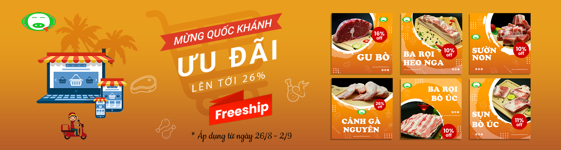 QUẨY 2/9 THẢ GA VỚI NHIỀU ƯU ĐÃI SIÊU HẤP DẪN