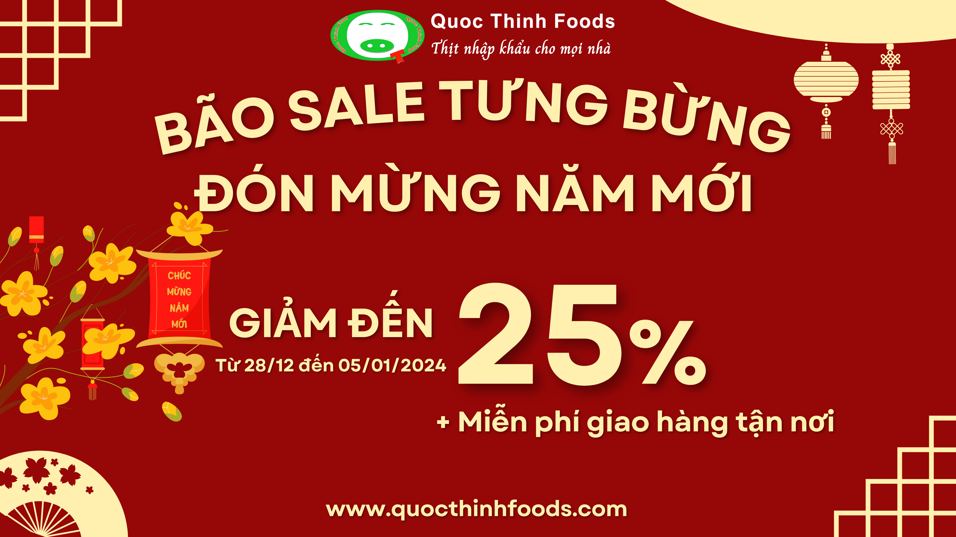 BÃO SALE TƯNG BỪNG - ĐÓN MỪNG NĂM MỚI 2024
