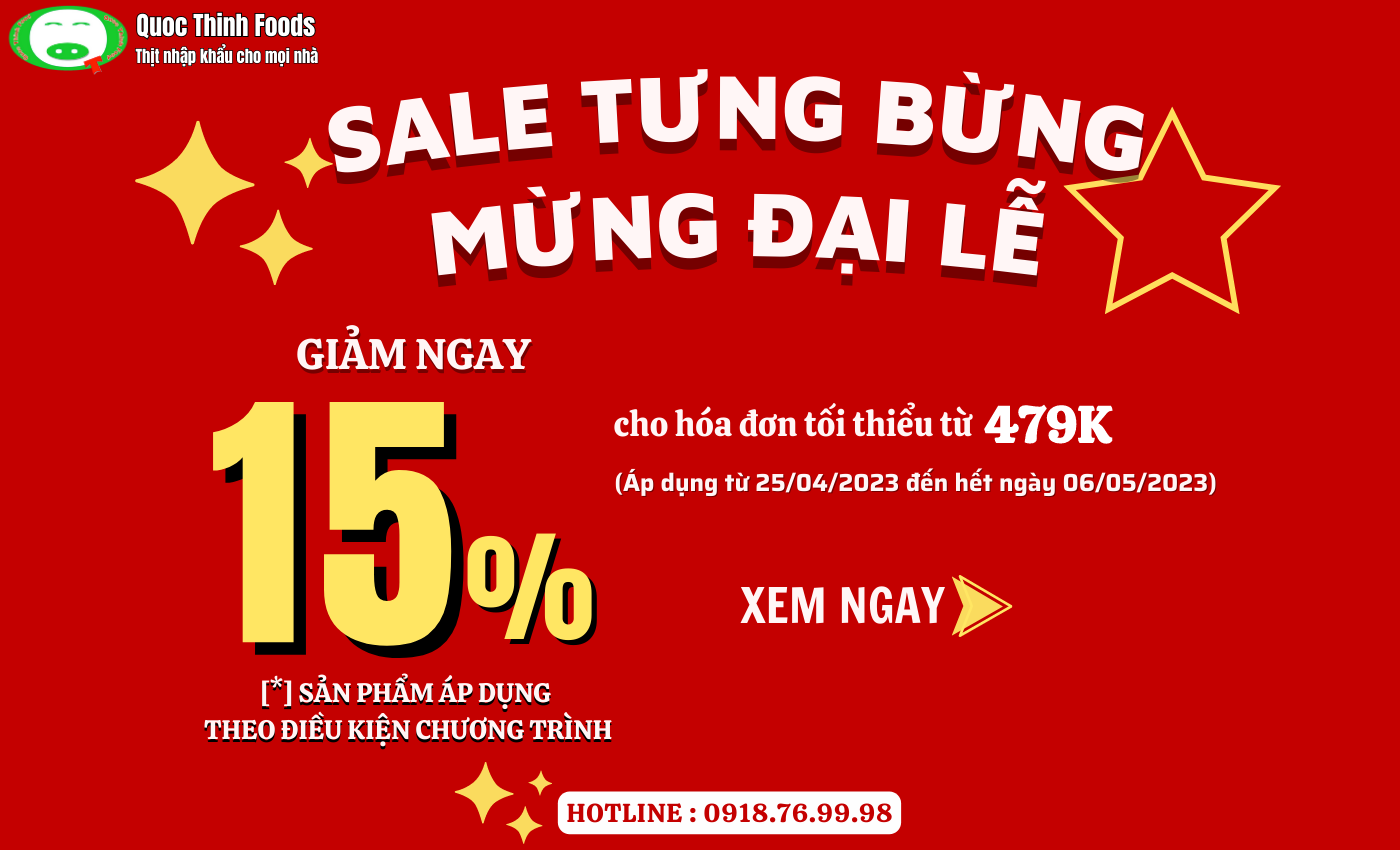 SALE TƯNG BỪNG , MỪNG ĐẠI LỄ 30-04 & 01-05