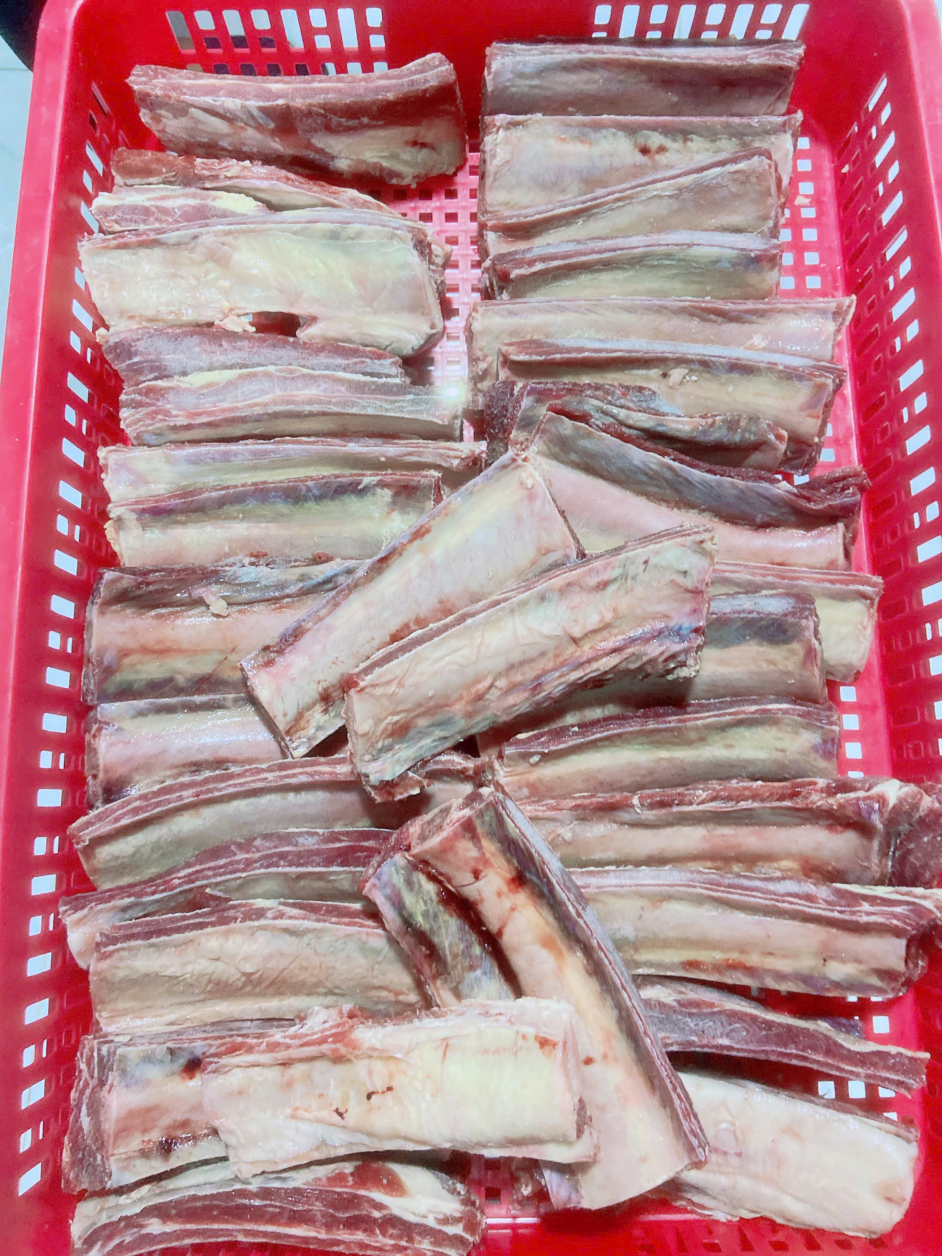 Sườn canh Bò Úc dùng nấu canh, hầm xương - Túi 1 kg