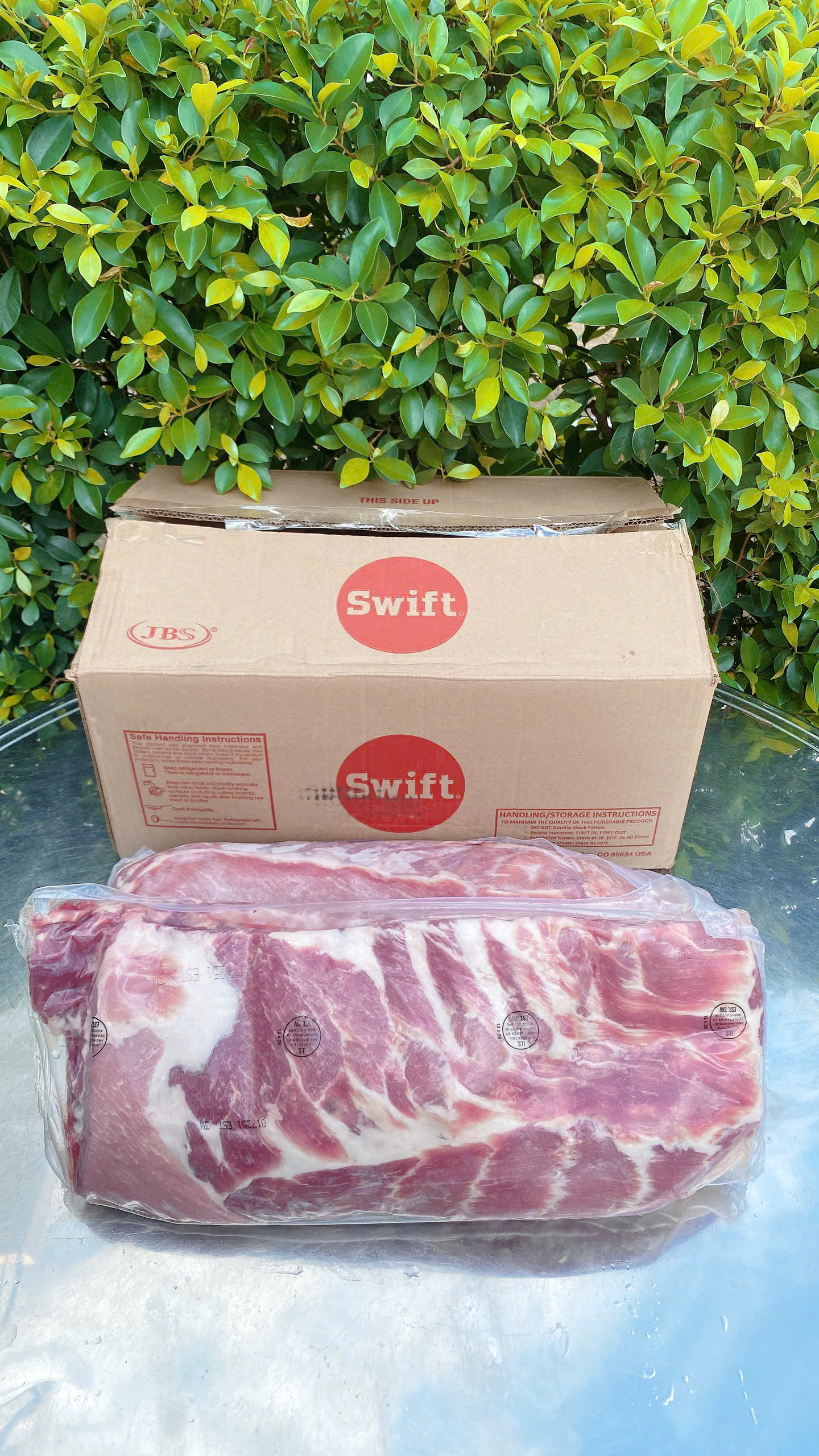 Sườn non heo nhập khẩu Mỹ siêu dày thịt (Nguyên tảng 4 - 5,5 kg)