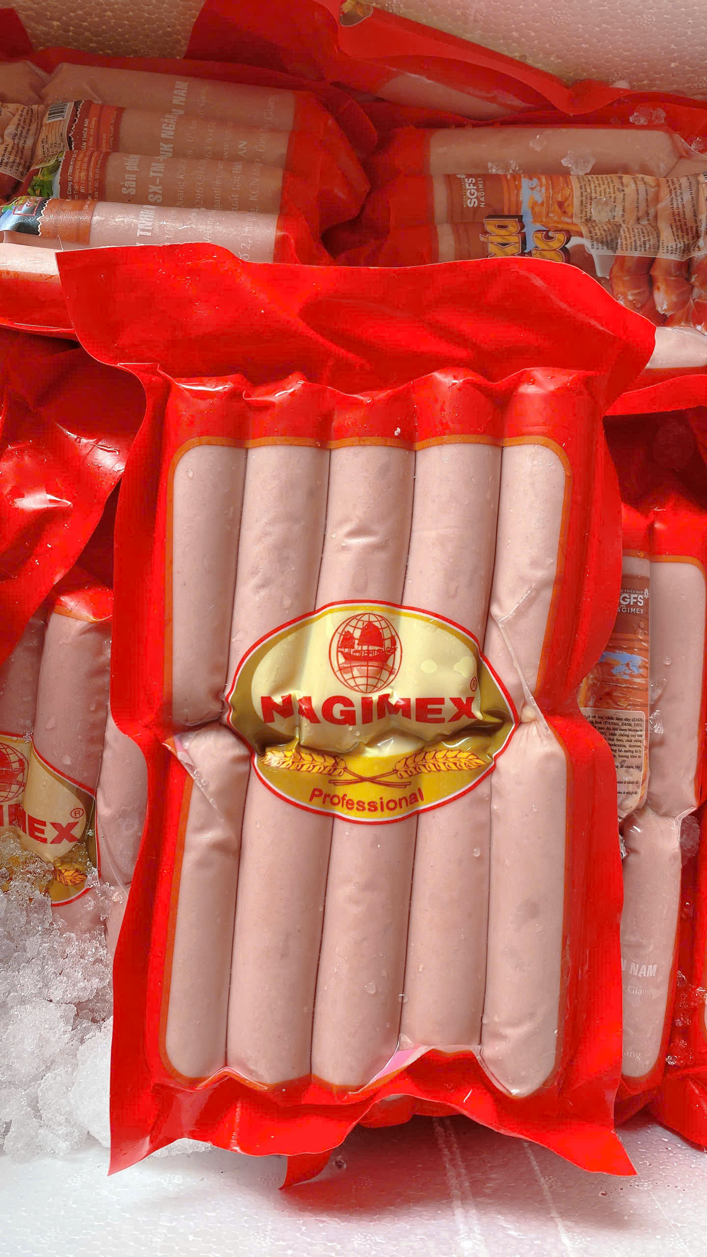 Xúc xích Đức (Hiệu Nagimex) - Gói 500g